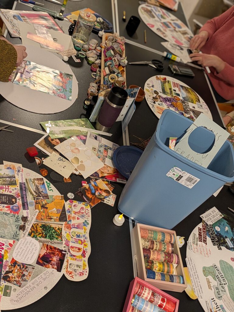  Vision Board Workshop Chaos ©petrahamacher