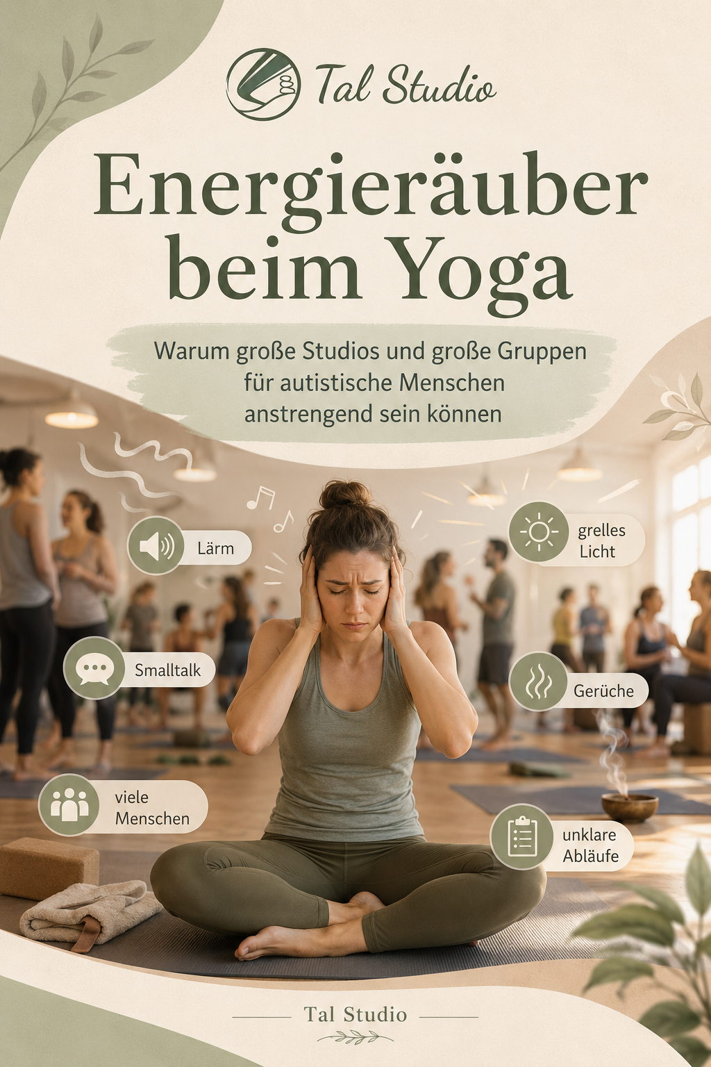 Was sind Energieräuber für Menschen mit Autismus beim Yoga