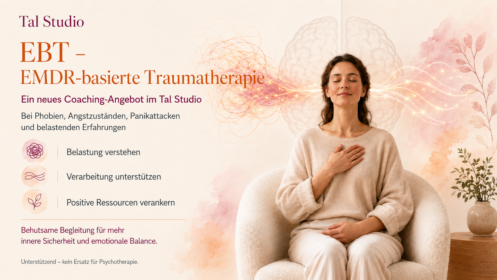 EBT, Coaching und kunsttherapeutisches Coaching in Wuppertal buchen